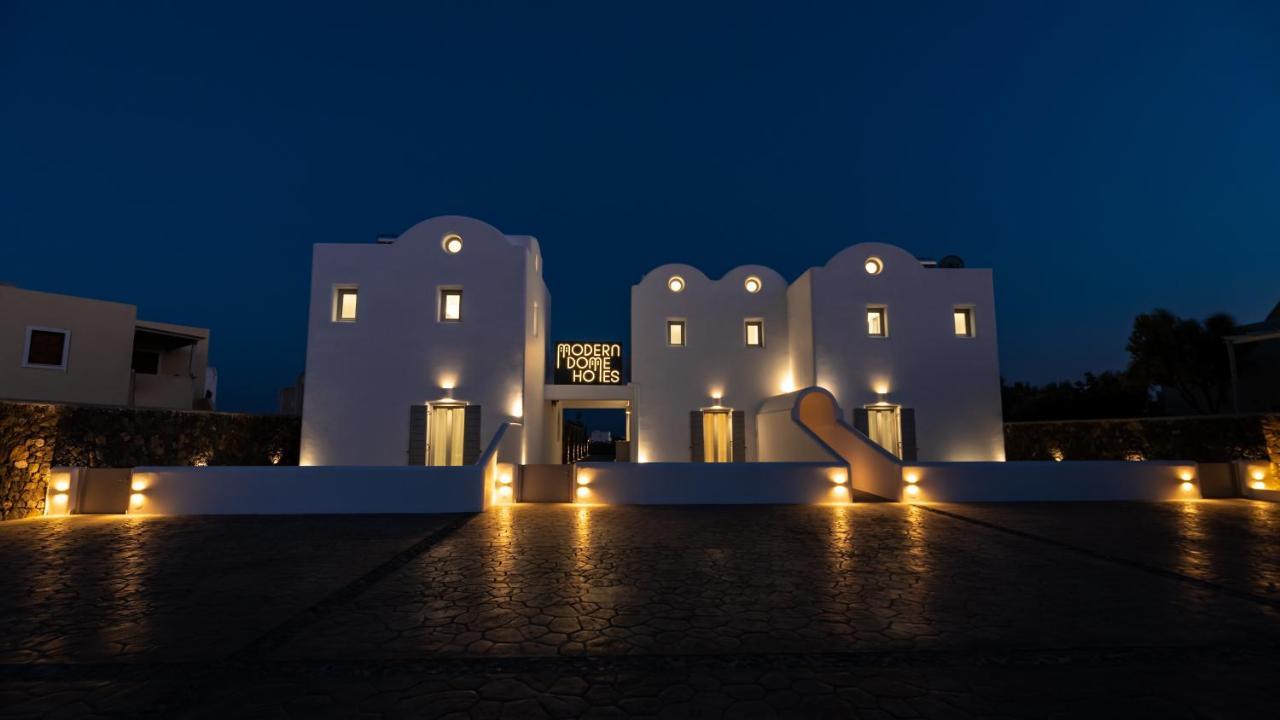 Modern Dome Homes Of Santorini Perissa (Santorini) Exterior foto