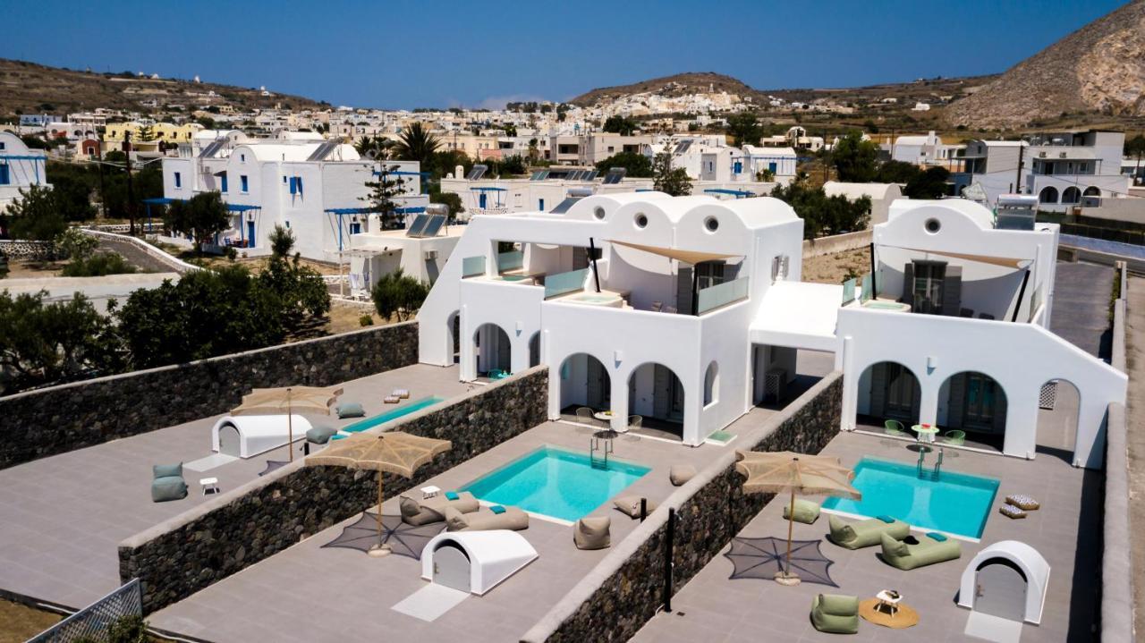 Modern Dome Homes Of Santorini Perissa (Santorini) Exterior foto